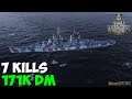 World of WarShips | Atlanta | 7 KILLS | 171K Damage - Replay Gameplay 4K 60 fps