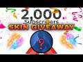2000 SUBSCRIBERS SKIN GIVEAWAY ANNOUNCEMENT THANKYOU GUYS!! 😇🎉