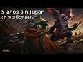 ¡¡BATALLITAS DE ABUELO CEBOLLETA TRAS 5 AÑOS SIN JUGAR!!  con KLED TOP en LoL(League of Legends)
