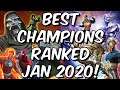 Best Champions Ranked January 2020 - Seatin's Tier List - Marvel Contest of Champions