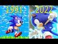 Evolution Of Sonic Games 1991-2022