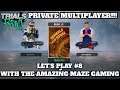 LET'S PLAY TRIALS RISING PRIVATE MULTIPLAYER #8 WITH THE AMAZING MAZE GAMING 1080P 60FPS VEGAS EDIT!