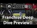 Madden 22 Franchise Deep Dive Preview