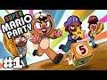SUPER DERP PARTY!(Super Mario Party w/ the Derp Crew IN PERSON) - Ep. 1
