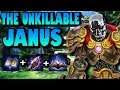 THE UNKILLABLE JANUS IS CRAZY! SO MUCH HEALTH/MANA! - Masters Ranked Duel - SMITE