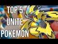 Top 5 Pokemon Unite Pokemon!