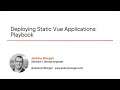 Vue Skills: Deploying Static Vue Applications Course Preview
