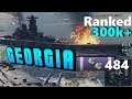 300k+ Georgia Ranked || World of Warships