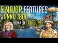 5 New Major Features in ANNO 1800 Sunken Treasures