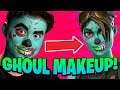 BECOMING GHOUL TROOPER IN REAL LIFE! Fortnite Makeup Transformation