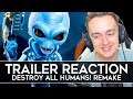 Destroy All Humans Remake Trailer REACTION! (Ich Will Trailer)