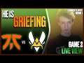 He is Griefing.. | FNC vs VIT | Nemesis Live View w/ Crucile | LEC Summer split ROUND 1