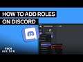 How To Add Roles On Discord