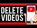 How To Delete YouTube Videos From YouTube Channel on Mobile (2021)