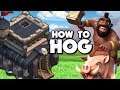 How to use Hog Riders - TH9 Attack Strategy | Clash of Clans