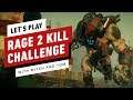 Let's Play Rage 2 - Trying to Take Down a Crusher With a Pistol