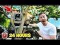 Living In A Tiny TREE HOUSE Overnight!! *The World's Craziest AirBnB's*