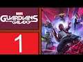 Marvel's Guardians of the Galaxy playthrough pt1 - I Love the 80s!/Their First...VERY Pink Mission