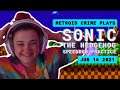 Metroid Crime practices speedrunning Sonic the Hedgehog (June 16th, 2021)
