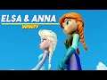 Disney Infinity | Monster Truck Moto 2 | Frozen Elsa and Anna Spiderman