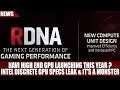 Navi High End GPU Launching This Year ? | Intel Discrete GPU Specs Leak & It's a Monster
