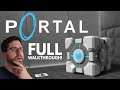 Portal 1 Full Game Walkthrough! (Crossplay Gaming Live Stream)