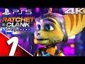RATCHET AND CLANK RIFT APART PS5 Gameplay Walkthrough Part 1 - Prologue (4K 60FPS RTX) No Commentary