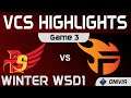 SKY vs TF Highlights Game 3 VCS Winter Split 2021 Burst The Sky vs Team Flash by Onivia