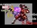 [Ultimate Marvel vs Capcom 3: EX] pecks Combo Guide of S. Bison [PC]