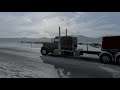 American Truck Simulator -  PRUDHOE BAY ALASKA 4k: Peterbilt 379 Custom With APU Sounds
