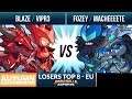 Blaze & VipR3 vs Macheeete & Fozey - Losers Top 8 - Autumn Championship EU 2v2