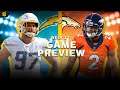 Chargers at Broncos: Week 12 Game Preview | Director's Cut