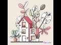 Coloring Fun By Number - A Red House And The Big Plant Pot Pics