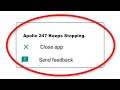 How To Fix Apollo 247 Apps Keeps Stopping Error Android & Ios - Fix Apollo 247 App Not Open Problem