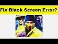 How to Fix Ninja Games App Black Screen Error Problem in Android & Ios | 100% Solution