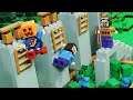 Lego Minecraft NOOB vs PRO vs HACKER vs GOD - PARKOUR Challenge