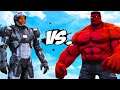 Red Hulk VS War Machine - EPIC BATTLE