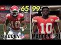 Scoring A TD With Tyreek Hill In EVERY Madden! (Madden 17 - Madden 21)