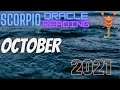 Scorpio Oracle Reading October 2021