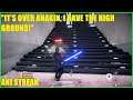 Star Wars Battlefront 2 - Anakin slaughters 4 Heroes in a matter of SECONDS! | Anakin Killstreak!