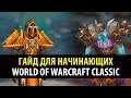 Гайд по WoW Classic для Начинающих (Классы, Прокачка, Профессии и прочее)