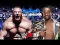 WWE 2K19 | KOFI KINGSTON vs BROCK LESNAR
