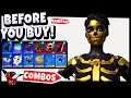 GOLD SKULL RANGER Style! | Best Combos | Gameplay | Before You Buy Review | Fortnite Battle Royale