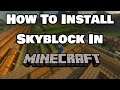How To Install SkyBlock In Minecraft