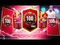 OMG I GOT INSANE TOP 100 RED PLAYER REWARDS! 11 TOTS PLAYER PACK! FIFA 19 Ultimate Team