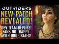 Outriders - New Update and Patch REVEALED! Dev Team Replies To Furious Fans!
