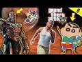 SHINCHAN Save FRANKLIN From THANOS (With Michael And Nanoko didi)Part-6 {GTA-5}