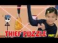 Steal Items in Thief Puzzle Fun Games for Kids with Kaven! Part 2