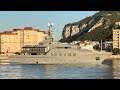 Superyacht SKAT Departing Gibraltar