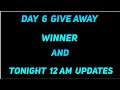 Tonight 12 Am updates And day 6 giveaway winner Announcement 😍||free fire kannada
